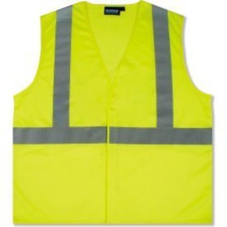 ERB SAFETY Aware Wear® ANSI Class 2 Economy Mesh Vest, 61426 - Lime, Size L 61426